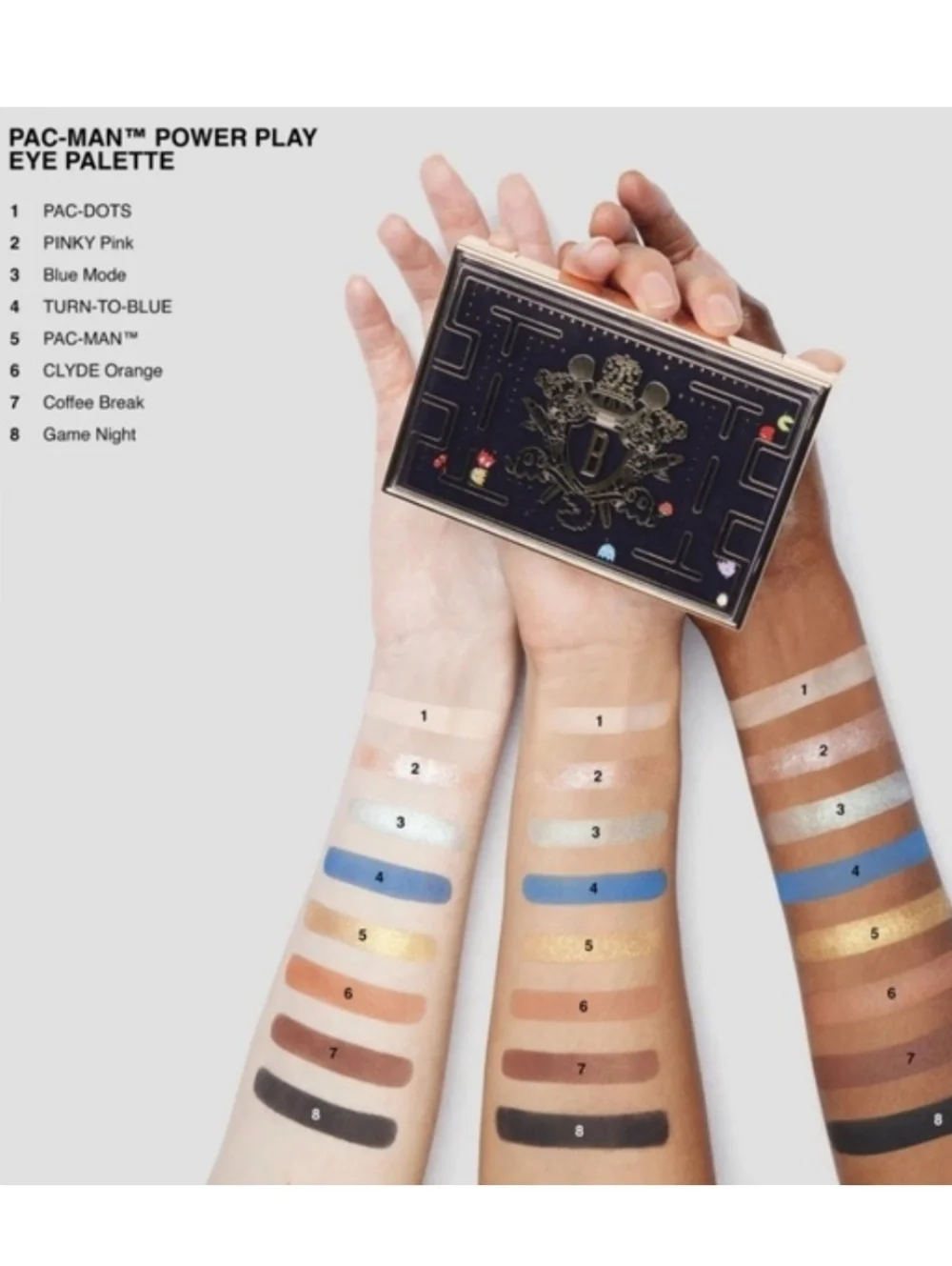 Bobbi Brown PAC-MAN Power Play Eye Shadow Palette Limited Edition NEW in Box